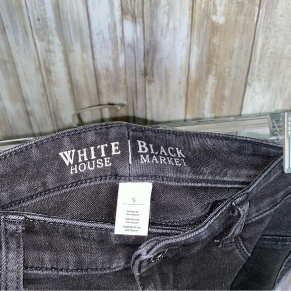 White House Black Market Black Skinny Jeans - Picture 5 of 5